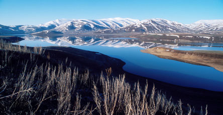 Solitali lake in southern Armenia