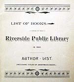 Book List 1892