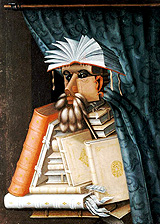 The Librarian by Giusepe Archimboldo