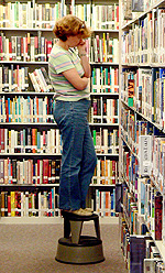Library patron